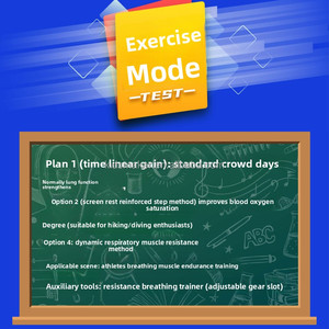 Thiết bị tập thở cho Phổi-huấn luyện viên thở sâu, huấn luyện viên phổi tự nhiên cho người lớn, thở tạ - Product Image 4