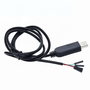 FTDI yonga seti FT 232 5V 3.3V USB 4 PIN Dupont Uart TTL seri dönüştürücü kablosu ahududu Pi için