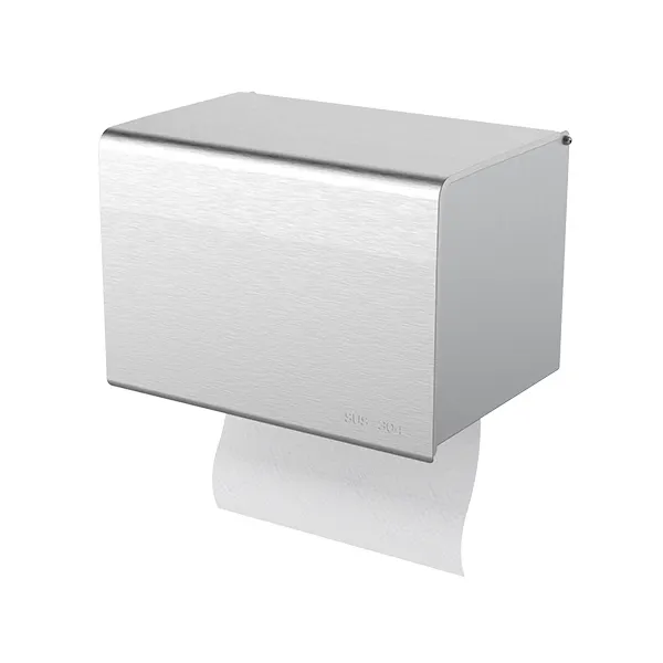 Badkamer Accessoires Muur Mount Tissue Box Rvs Roll Handdoekje Papieren Handdoekhouder Dispenser Wc Fabriek Prijs