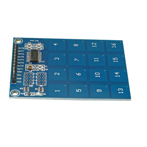 TTP229 16 yollu Diaital kapasitif dokunmatik sensör modülü dijital tuş takımı modülü L6 kanal ardudiy DIY için kapasitif dokunmatik anahtarı