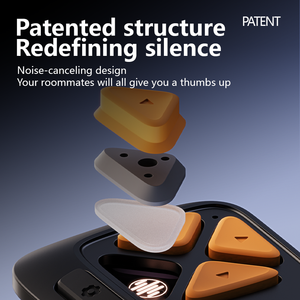 Anti Fall Anti Sweat and Pressure Resistant Silicone Silent Independent <strong>8</strong>-button Third-generation Bluetooth <strong>Remote</strong> Control P4 - Product Image 3
