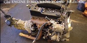 4JB1 4JB1T Engine 2.8T <strong>Turbo</strong> 4WD 2WD Used <strong>Original</strong> Engine for Isuzu's Pickup Used Diesel Engine in Assembly - Product Image 2