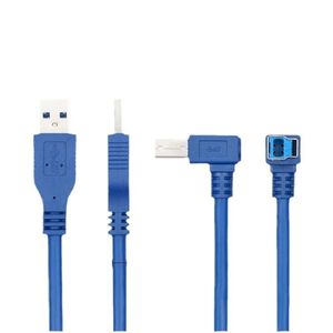 USB3.0 High-Speed Data Extension Cable 5M 5Gbps <strong>B</strong> Male Elbow Industrial <strong>Application</strong> for Printer Devices Copper Conductor - Product Image 5