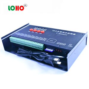 T-8000AC sd卡 LED 像素控制器 T-4000AC TM1804/LPD6803/DMX512/WS2811 LED 像素条可编程软洁具 - Product Image 4