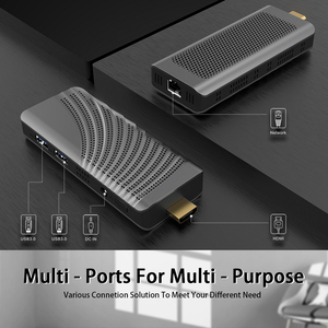 Diseño de venta de fábrica Intel Celeron J4125 procesador Mini PC T6 pro Computer stick mini pc para juego de negocios Window linux ubuntu - Product Image 4