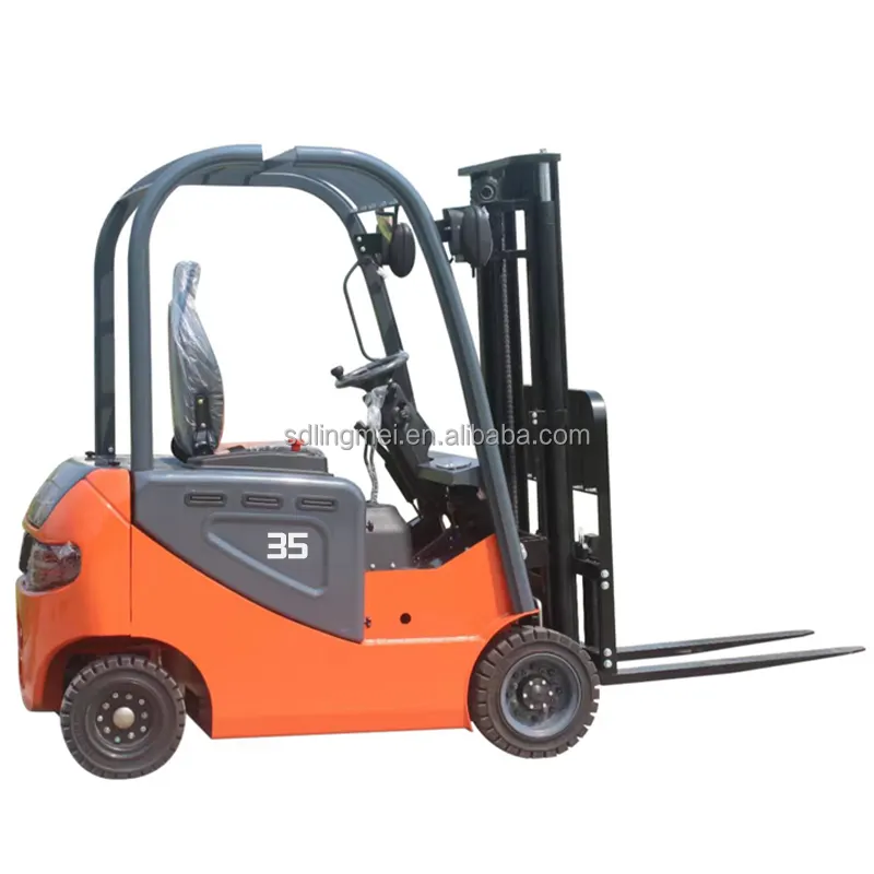 Obral besar lengan bergerak truk Cina 1.5 ton mini forklift listrik truk pertanian truk untuk dijual