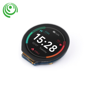 Modulo Display LCD rotondo da 1.28 pollici con pannello a sfioramento risoluzione 240*240 comunicazione IPS SPI e I2C Raspberry Pi - Product Image 1