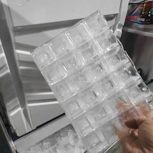 Máquina de cubitos de hielo en bloque de gran tamaño a precio bajo de fábrica de, 1000Kgs, personalización, 38*38*26mm, 30g por pieza, fabricante de cubitos de hielo - Product Image 6