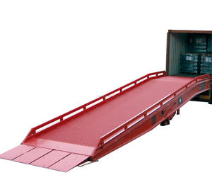 Carga 4t 6t 8T 10t 12t Elevación 0,9-1,7 m Rampa de muelle de carga de descarga móvil con plataforma de carga para manejo de carga de terminales - Product Image 1