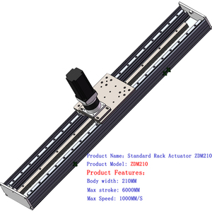 ZDM210リニアモジュール60-150kgストローク100 ~ 5000mmリニアアクチュエータ速度1メートル/秒高品質リニアモジュール用 - Product Image 5