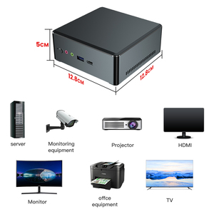 Düşük maliyetli oyun Mini PC i-ntel Core I5 7300HQ Quad çekirdek 4 konuları 2 * DDR4 1 * DP! * H-DMI 2 * Lan Fan PC - Product Image 6