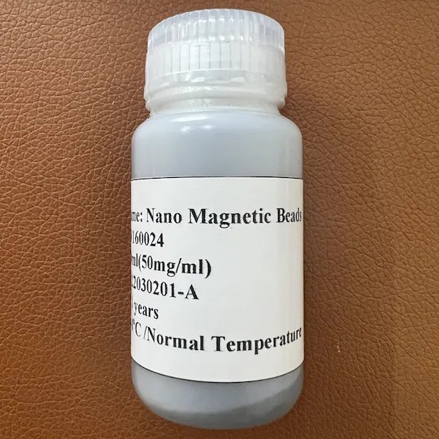 Nano Micro Hydroxyl Silica Gecoate Magnetische Kralen Gebruikt Voor Dna & Rna Extractie En Zuivering