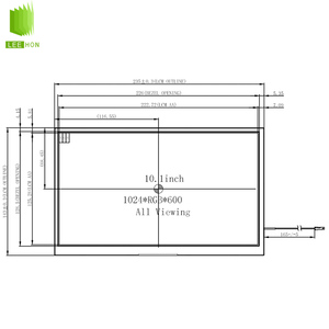 Pannello LCD da 10.1 pollici 1280 controllo industriale * 800 Display LCD da 10.1 pollici TFT moduli LCD - Product Image 3
