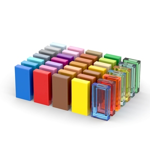 Yapı parçaları serisi 3069 çini çocuklar için 1x2 yapı taşı parçası yaratıcısı fikir DIY setleri - Product Image 1