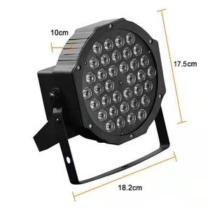 DJ Lights 36 LED RGB up Lighting 9 Modes Sound Activated Stage Par Lights <strong>with</strong> Remote <strong>Control</strong> Compatible <strong>with</strong> <strong>DMX</strong> - Product Image 2