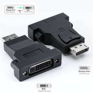 Compact DP to <strong>DVI</strong>-I Dual Link Adapter 1080p - DP to <strong>DVI</strong> <strong>Monitor</strong>/Display Adapter Dongle - Product Image 4