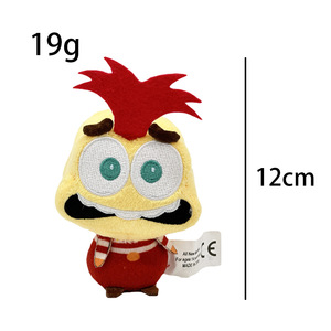 Dışarıda 2 peluş oyuncaklar karakter sevinç üzüntü dolması oyuncaklar öfke korku Disgust Ennui riley'den yumuşak oyuncak çocuklar için hediyeler - Product Image 4