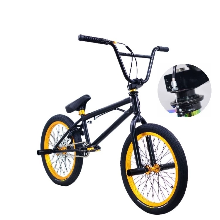matte black golden with swivel handlebar