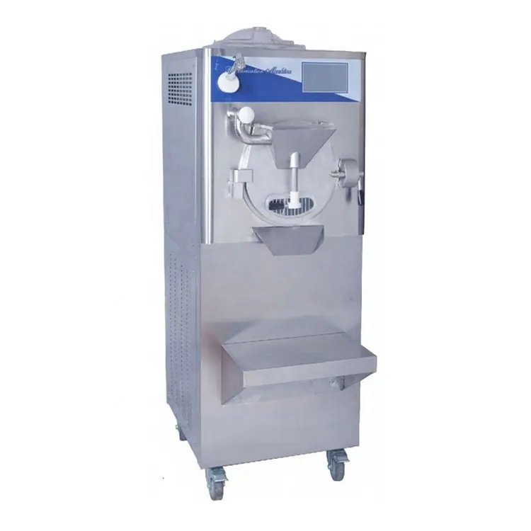 Máquina italiana de gelado, venda da fábrica, congelar/45-50l/h, máquina de gelato, grande capacidade, pasteurizada, máquina de sorvete duro com ce