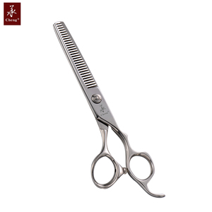 YC-630 Gunting Penipis Rambut Profesional OEM Gunting Pangkas Rambut Baja Tahan Karat VG10 Jepang CNC CHENG YONGHE - Product Image 1