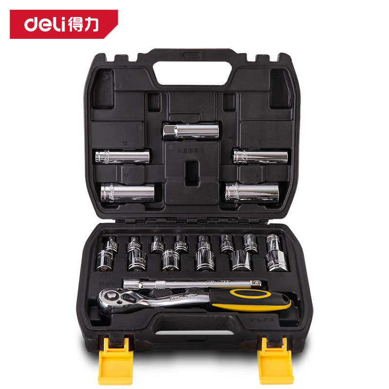 Dl1021t21 Set di manicotti serie 10mm-nero