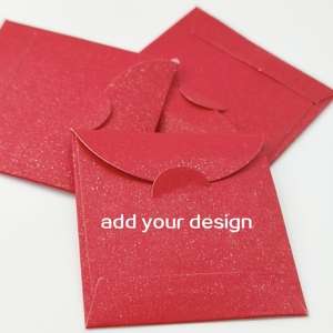 Tùy Chỉnh Túi Màu Đỏ Machineable Lớn Giấy Đôi Cửa Sổ Trung Quốc Phong Bì Cho Thiệp Cưới - Product Image 5