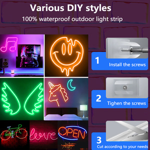 5V USB <span class=keywords><strong>LED</strong></span> Strip Lights 6,6 Fuß Neonlichter Adressierbare RGB Dream <span class=keywords><strong>Color</strong></span> <span class=keywords><strong>LED</strong></span> <span class=keywords><strong>Pixel</strong></span> Lichter für DIY <span class=keywords><strong>LED</strong></span> Neon Letters Bar Signs