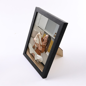 8x10 inç ahşap fotoğraf çerçevesi ekran 5x7 Mat olmadan duvar veya masa için zarif resim çerçeveleri için kolaj ev dekor - Product Image 5