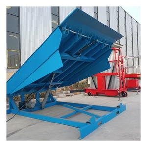 Plataforma de cilindro hidráulico para carga y descarga de contenedores Uso Estructura fija Rampa de carga de patio de muelle - Product Image 1
