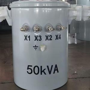 Einphasiger 33-kV-Poltransformator 30kVA 50Hz 60Hz Frequenzen 220V 11kV Mehrere Ausgangs spannungen 10kV Eingang 380V Ausgang - Product Image 2