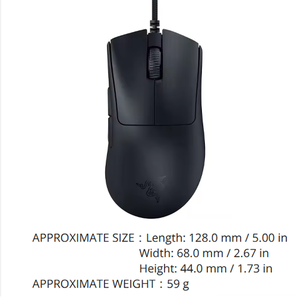 Razer Deathadder V3 cablato Mouse da gioco 30000DPI Mouse ottico ergonomico RGB illuminazione Mouse originale all'ingrosso - Product Image 2