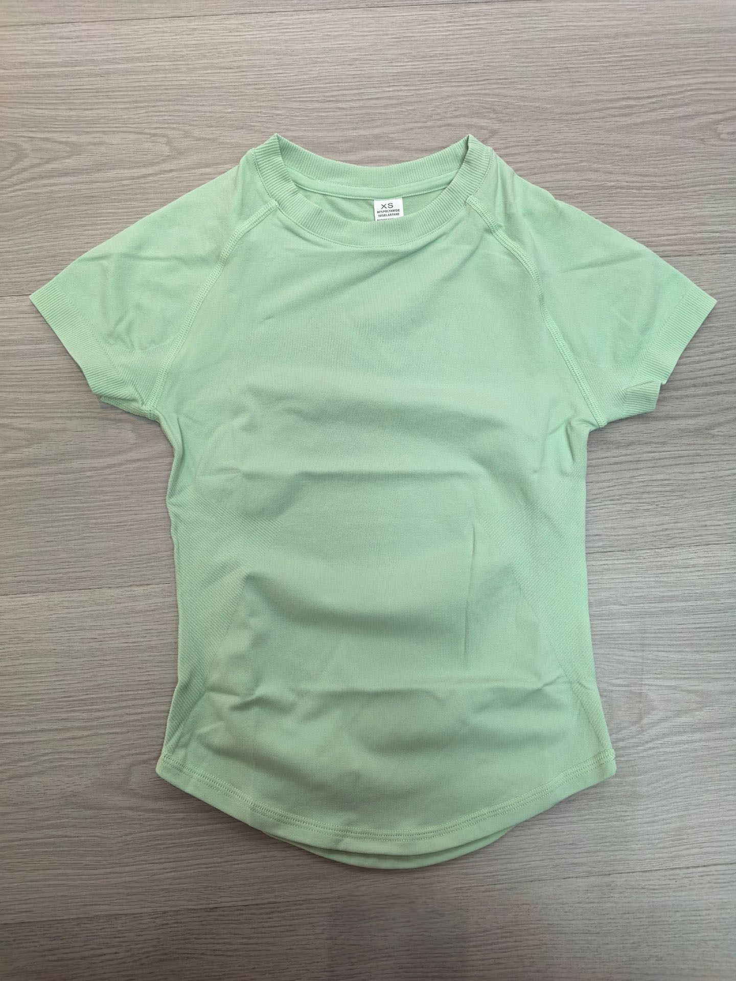 light green top