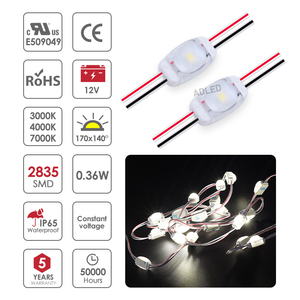16*9*8.1mm 12V 0.36W โมดูลนำ36lm อัลตราโซนิก2835 LED MINI 1โมดูลมินิสำหรับช่องตัวอักษร - Product Image 5