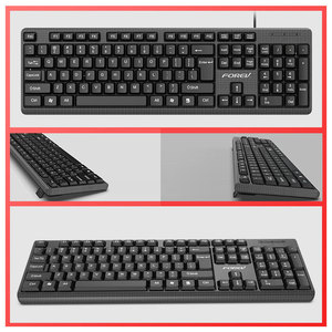 Business Office PC Wired 104 Key <strong>Keyboard</strong> Wired ABS Material <strong>Computer</strong> <strong>Keyboard</strong> for Desktop - Product Image 2