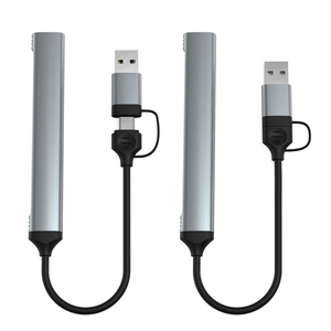 读卡器适配器usb3.0和type-c至usb3.0 5合1集线器适配器，用于笔记本电脑和手机 - Product Image 4