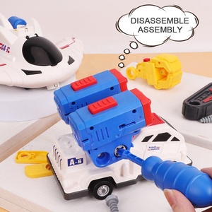 5 in 1 Assembled Brick Screw driver Demontage Montage Engineering Fahrzeuge 50 Stück Magnetische Bausteine Roboter Schraub spielzeug - Product Image 5