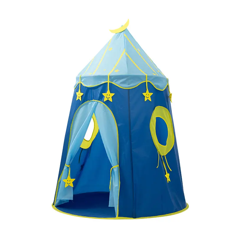 Grande tente portable pour enfants, maison de jeu pour filles, tente de repos, tipi, petit château de princesse indienne