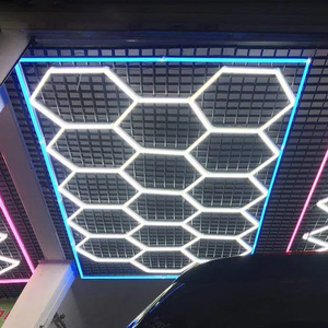 Einfache Installation Fernbedienung Großhandel kundenspezifische Sicherheit Fernbedienung Sechseck-Beleuchtung Rgb Led-Arbeitslicht 12 V