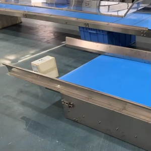 Transportador de correa telescópico flexible integrado con línea de clasificación para carga de camiones, descarga, expreso, puerto y fábrica - Product Image 1