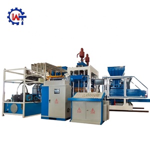 QT18-15 Full <strong>Automatic</strong> Concrete Brick Making <strong>Machine</strong> Hydraulic Press <strong>Block</strong> <strong>Machine</strong> Production <strong>Line</strong> with Servo Motors - Product Image 2