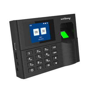 A12 Escáner biométrico de huellas dactilares Máquina de asistencia de huellas dactilares Registrador de tiempo de empleado y reloj de tiempo con TCP/IP - Product Image 2