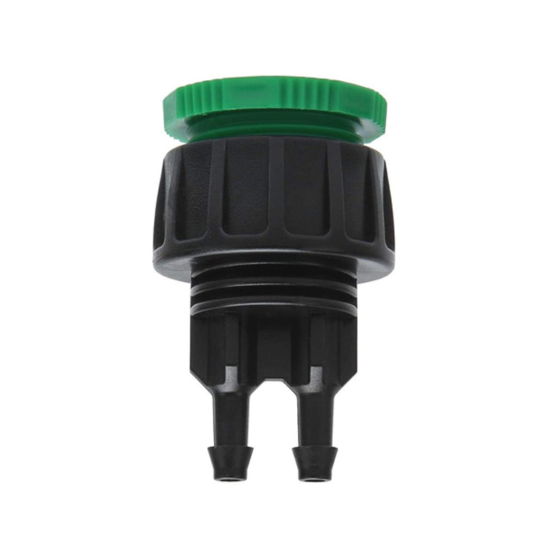 Conector de doble salida 4/6 min giro 47