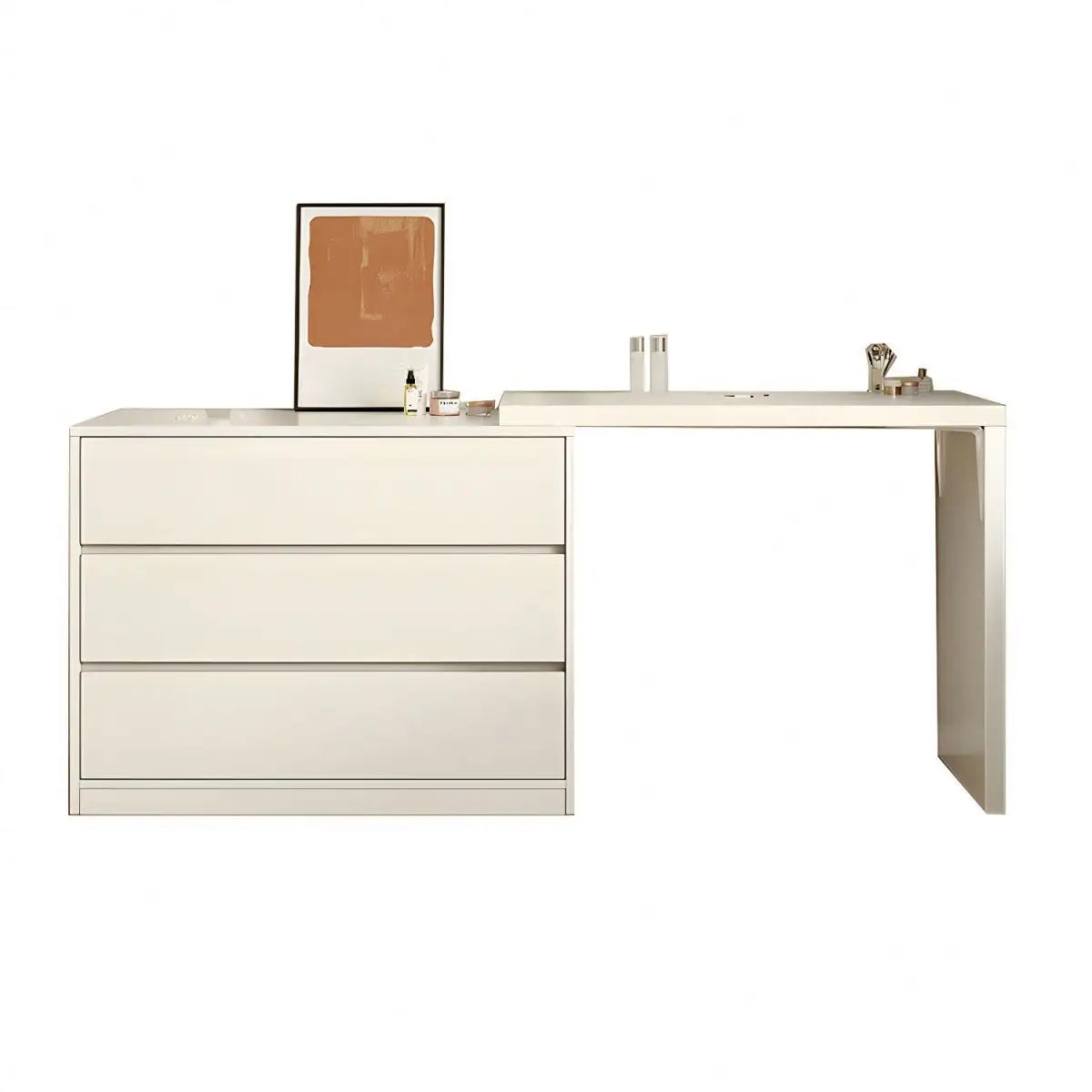 Nordic Dressing Multifunctioneel Bureau Moderne Minimalistische Thuisdressing Bureaukast Combinatie