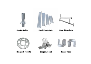 Facile installazione Layher ponteggi a tutto tondo Andamios zincato Ringlock ponteggi per la costruzione - Product Image 2