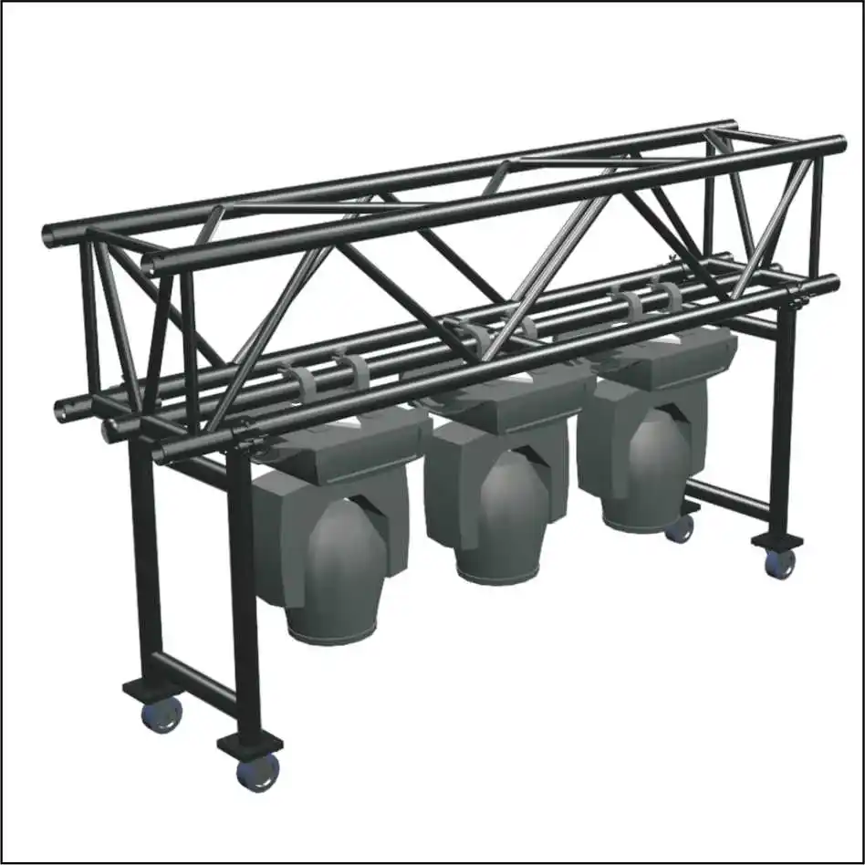 400 мм, центровые линейные алюминиевые фермы, сценическое освещение, фермы для освещения и производства видео