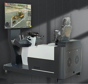 VR Grader Training Simulator Driver <strong>Simulation</strong> Teaching Simulator