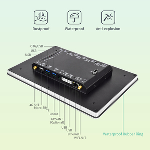 1024*600 IXHUB tutto in uno incorporato Android Linux HMI Touch Screen Open Frame TFT LCD Monitor con HD-MI interfaccia GPIO WIFI USB - Product Image 4