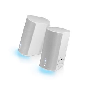 Galaxy Lighting 2.0 Bookshelf Speakers Space Efficient Design Desktop Stereo USB Powered for PC Gaming On-Speaker <strong>Controls</strong> - Product Image 4