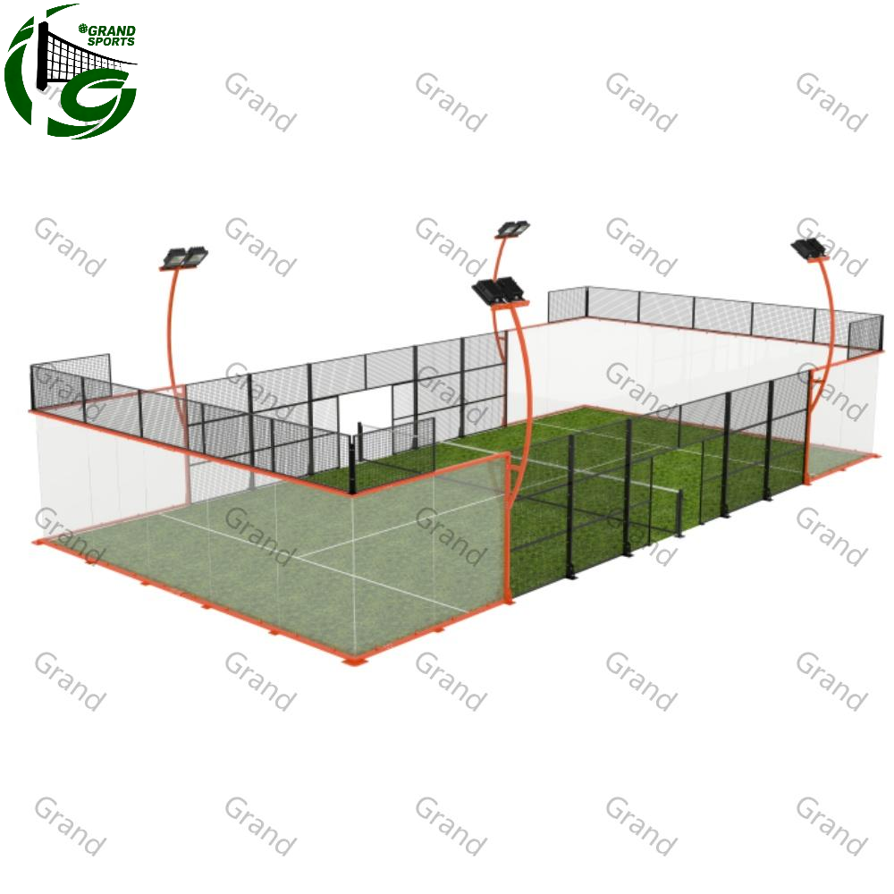Orange Column Green Turf
