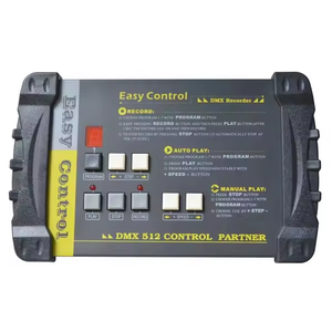 Dmx 512 facile Controller per la luce del palcoscenico DJ party interruttore manuale semplice registratore Console Wireless - Product Image 2
